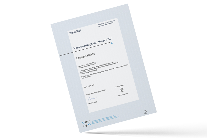 Leonard Kolshi VBV Diplom Finaro